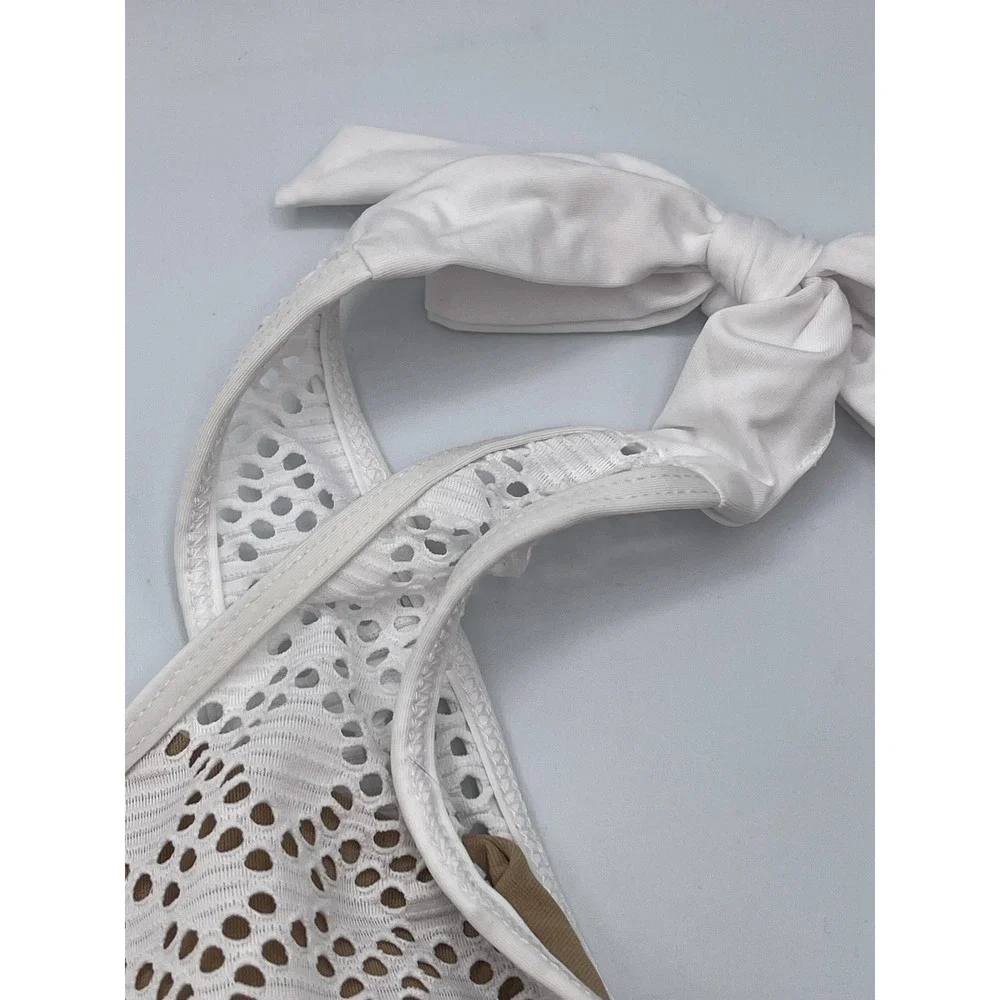 BCA Swim Asymmetrical One Shoulder Swimsuit Top‎ Women's Size Medium